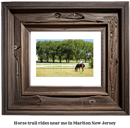 horse trail rides near me in Marlton, New Jersey